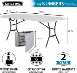 table204 1675040322 6 ft Lifetime Table - Fold In Half - Light Commercial - Whit